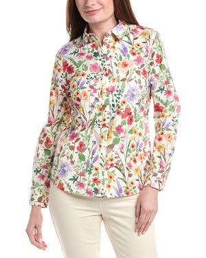 J.McLaughlin J. Mclaughlin Lois Blouse - White