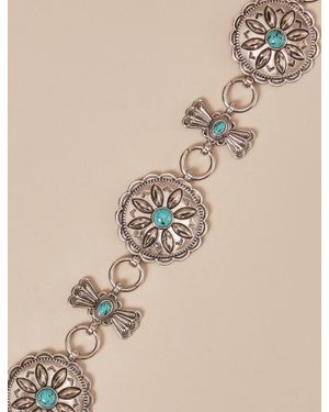 Lucky Brand Metal Chain Belt - Natural