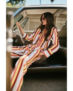 Solid & Striped Ashling Wide-Leg Pants - Multicolor