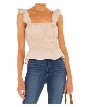 Davi & Dani Leah Flutter Top - Blue
