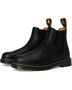 Dr. Martens 2976 Boots Leather Round Toe Chelsea Ver999 - Black