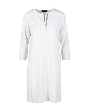 Fabiana Filippi Virgin Wool Dress - White