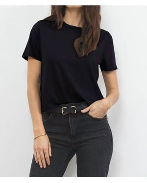 Lamade Damien Boxy Tee - Black