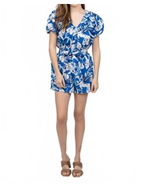 Cleobella Thalia Romper - Blue