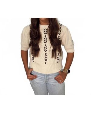 By Together Willow Knit Top - Natural