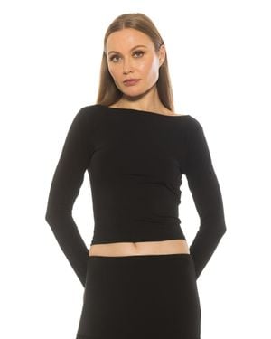 Alexia Admor Dahlia Shirt - Black