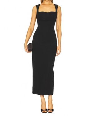 Runaway the Label Kody Midi Dress - Black