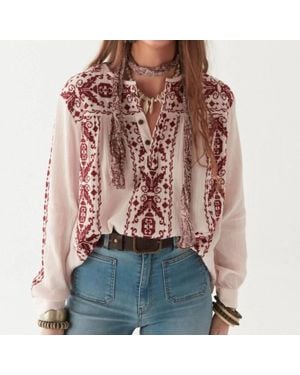 MAISON HOTEL Lupita Blouse - Red