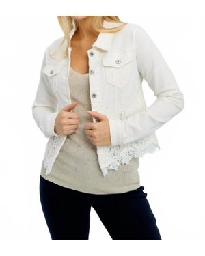 FRANK LYMAN Woven Jacket - Natural
