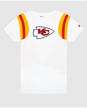 Starter Kansas City Chiefs Short Sleeve Crew Neck Shirt - White
