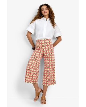 Trina Turk Diona Crop Pant - Multicolor