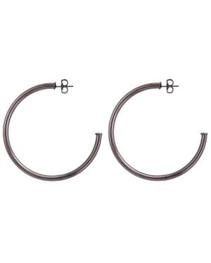 Sheila Fajl Large Everyone's Favorite Hoops - Brown