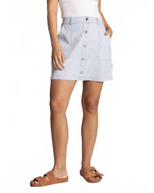 Thread & Supply Meadow Mini Skirt - White