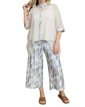 Sympli Barely Serena Shirt - White