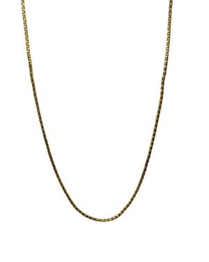 Milano Jewelry Link Chain Necklace - Metallic