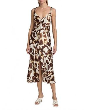 Rails Viviana V Neck Midi Dress - Multicolor