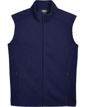 CORE365 Tall Journey Fleece Vest - Blue
