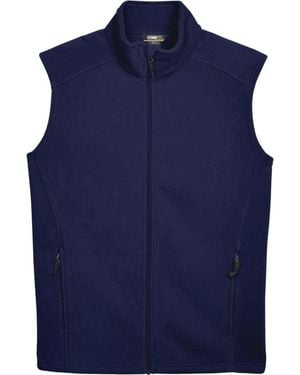 CORE365 Tall Journey Fleece Vest - Blue
