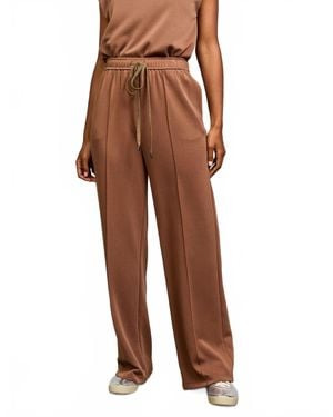 Skies Are Blue Payton Scuba Pants - Brown