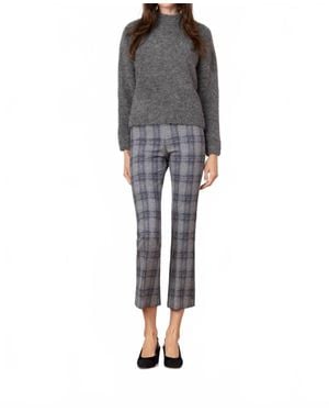 Avenue Montaigne Leo Flared Leg Pants - Gray