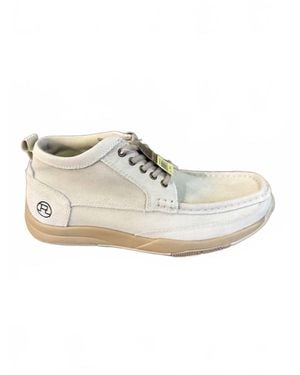 Roper Suede 5-Eyelet Clearcut Ii Sneakers - White