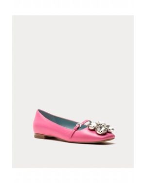 Frances Valentine Josephine Ballet Flat Shoes - Pink