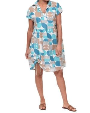 Tulip Clothing Geri Dress - Blue