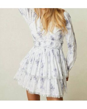LoveShackFancy Finch Dress - White