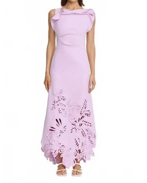 Acler Lessonhall Maxi Dress - Purple