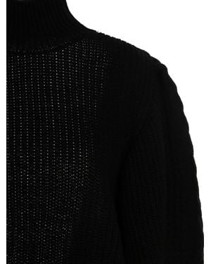 MIXIK Wool Cardigan - Black