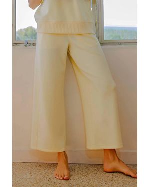Rae Mode Modal Scuba Cropped Wide Pants - Multicolor