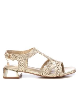 Xti Low Wedge Sandals - Natural