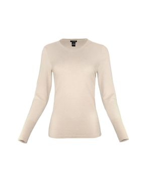 J'Envie/Eli Cammi Crewneck Sweater - Natural