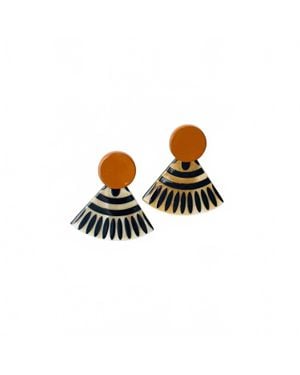 SUNSHINE TIENDA Tile Earrings - Multicolor
