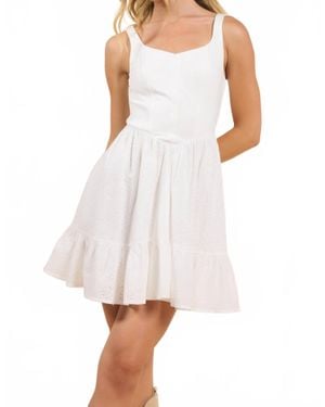 Sadie & Sage Sundream Mini Dress - White