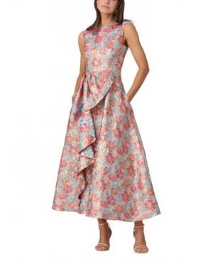 Shoshanna Lena Midi Dress - Pink