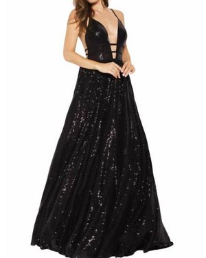 Jovani Sequin Ballgown - Black