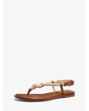 MICHAEL Michael Kors Michael Kors Hera Corded Sandal - Brown