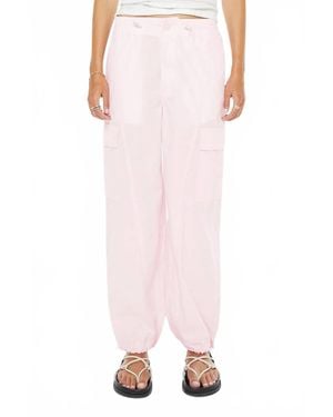 Mother Seamed Skydiver Pant - Pink
