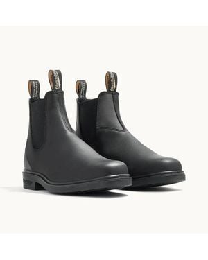 Blundstone 063 Dress Boots Full Grain Leather Ankle Chelsea Zap2547 - Black