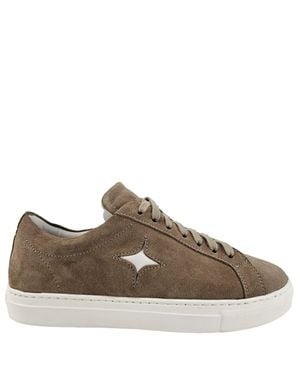 Madison Maison Suede Sirius Star Sneaker - Brown