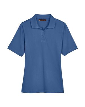 Harriton Advantage Snag Protection Plus Polo - Blue