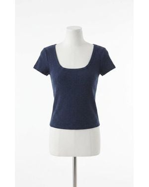 Z Supply Flower Market Rib Tee - Blue