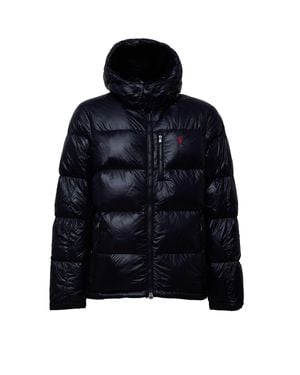 Polo Ralph Lauren Nylon Glossy Insulated Down Jacket - Blue