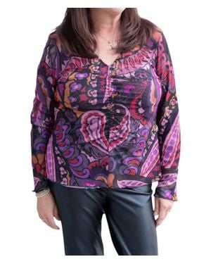 Isle Reversible Della Top - Red