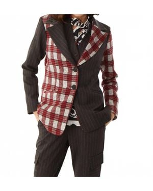 Isle by Melis Kozan Keaton Blazer - Red