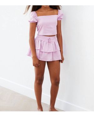 Theme Tween's Noa Tie Back Top - Red