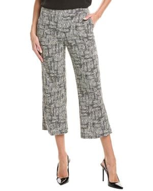 Joseph Ribkoff Print Pant - Gray
