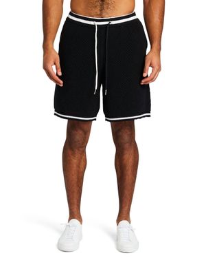 SER.O.YA Logan Crochet Short - Black