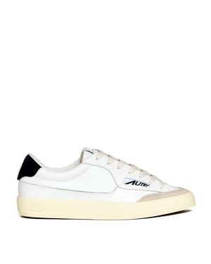 Autry Windscape Low Accent Sneakers - White